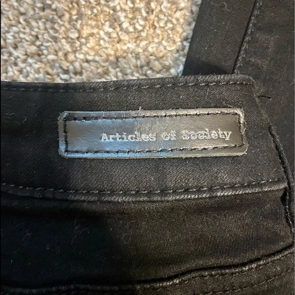 Articles Of Society Black Skinny Jeans - Picture 5 of 10